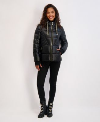 Women's Hooded Short Puffer Jacket
