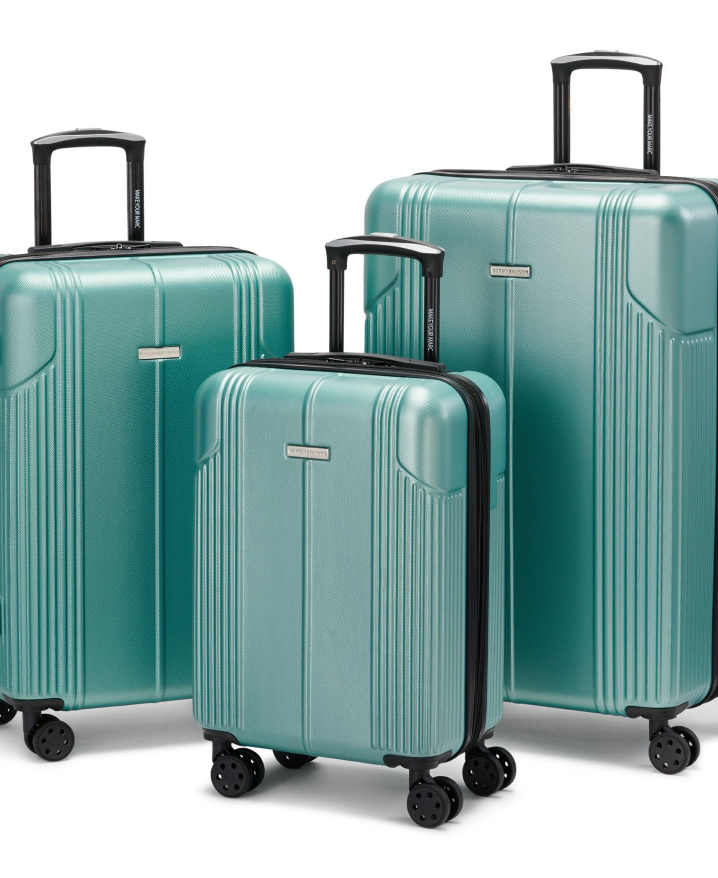 Чемодан Marc New York Horizon 21" Upright Luggage, цвет: Холодный мятный — фото 10