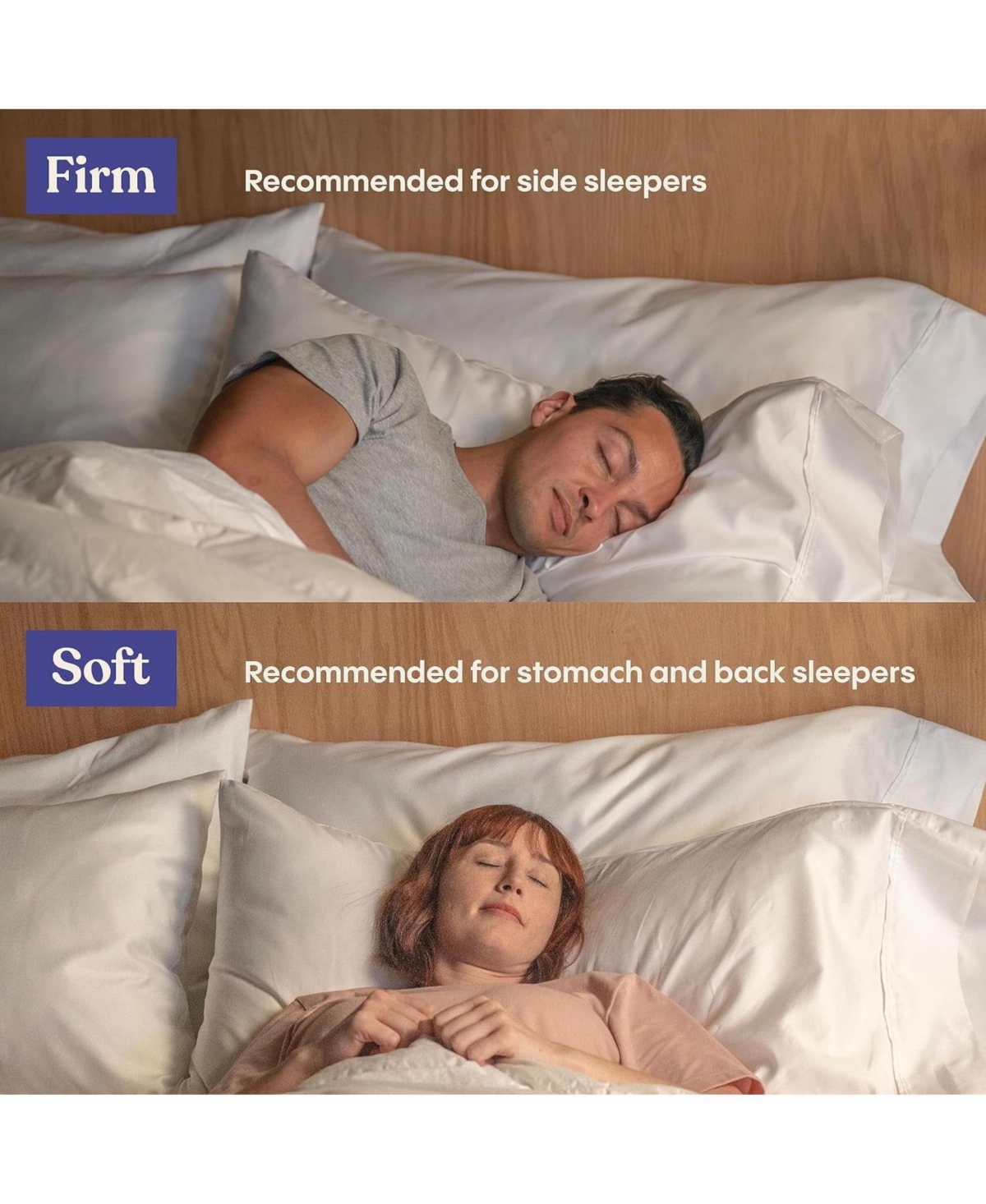 FluffCo Down Alternative Classic Hotel Pillow