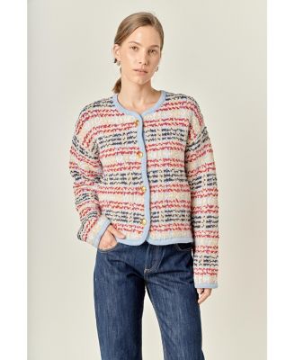 Women's Textured Stripe Jacket