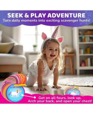 Scavenger Hunt Game for Toddlers 3-5 – 50 Toddler Activities Indoor Cards Game Set