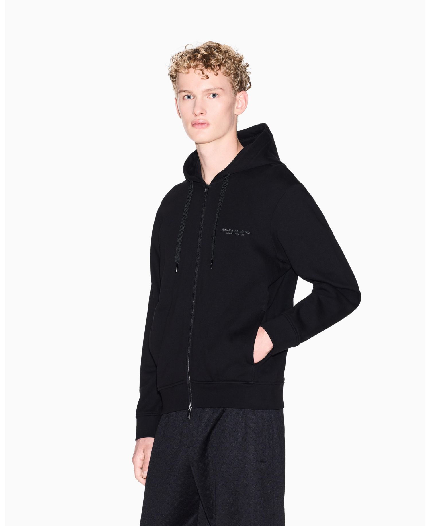 Men's Milan NY Logo Full Zip Hoodie