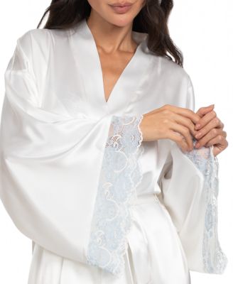 Women's Bridal Satin Wrapper