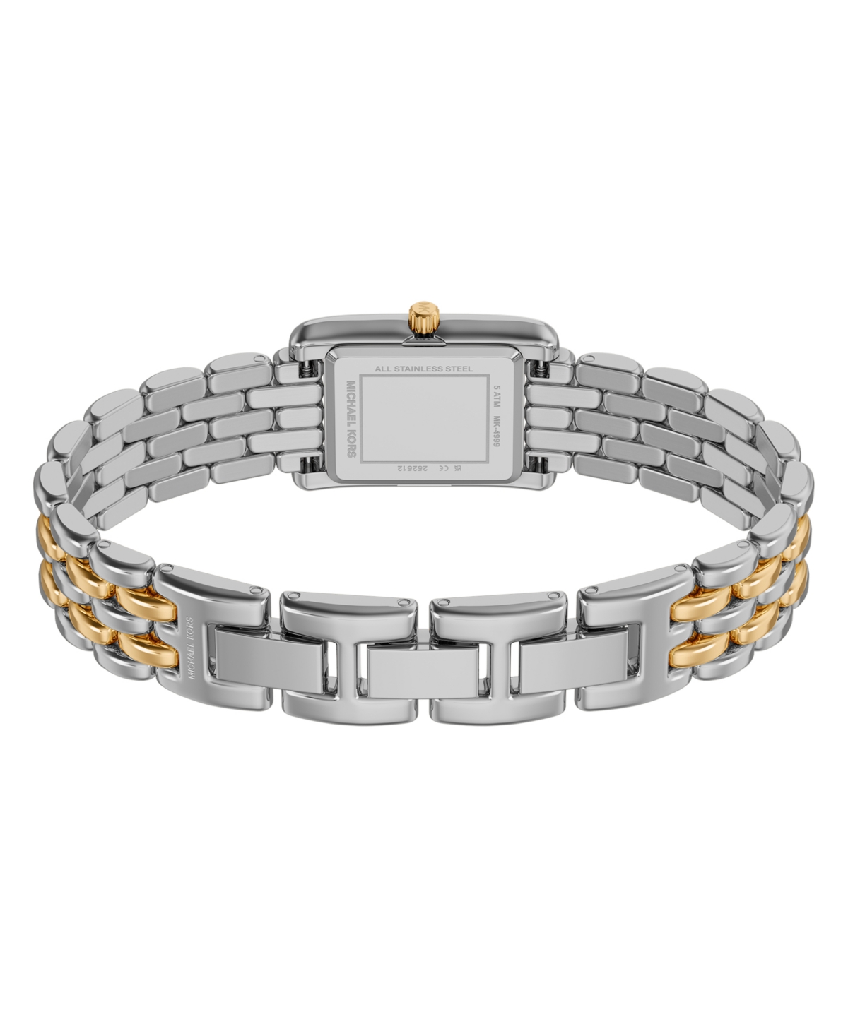 Michael Kors Women's Essex Three-Hand Two-Tone Stainless Steel Watch, 20mm