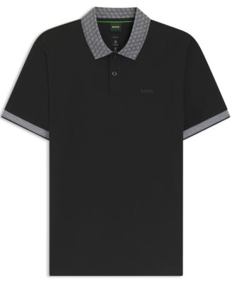 Men's Stretch Cotton Moisture Management Paddy Polo Shirt