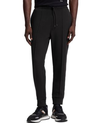 Men's Piped-Detail Cotton-Blend Tracksuit Bottom Pants