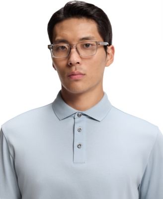Men's Mercerized Cotton Regular-Fit Polo Shirt