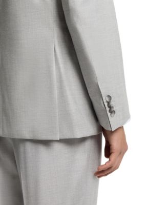 Men's Two-Piece Wool Blend Slim-Fit Suit