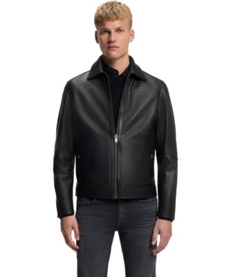 Men's Nappa Leather Regular-Fit Jacket