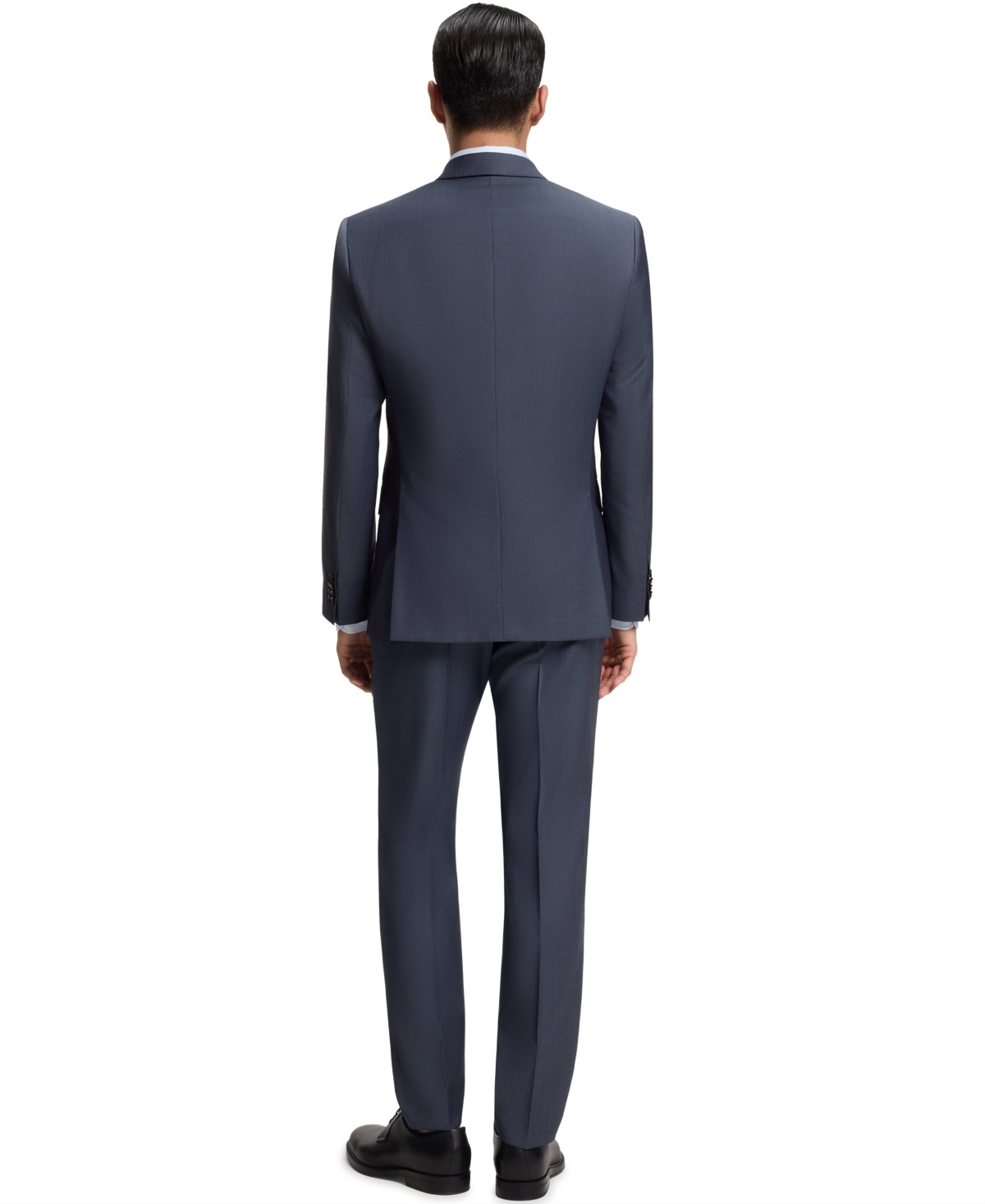Boss by Hugo Boss Men's Two-Piece Slim-Fit Patterned Virgin Wool Suit