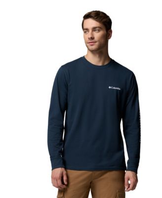 Men's Fundamental Graphic Long-Sleeve T-Shirt