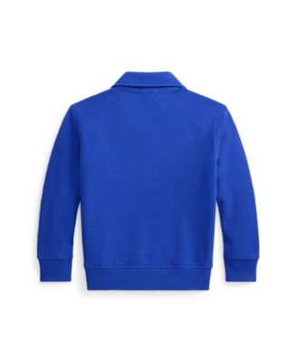 Boys' 2-7 Polo Team Terry Collared Sweatshirt