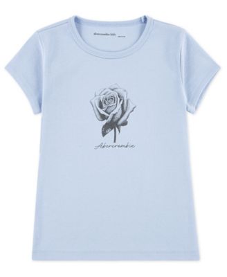 Girls' Rose Logo Short-Sleeve T-Shirt