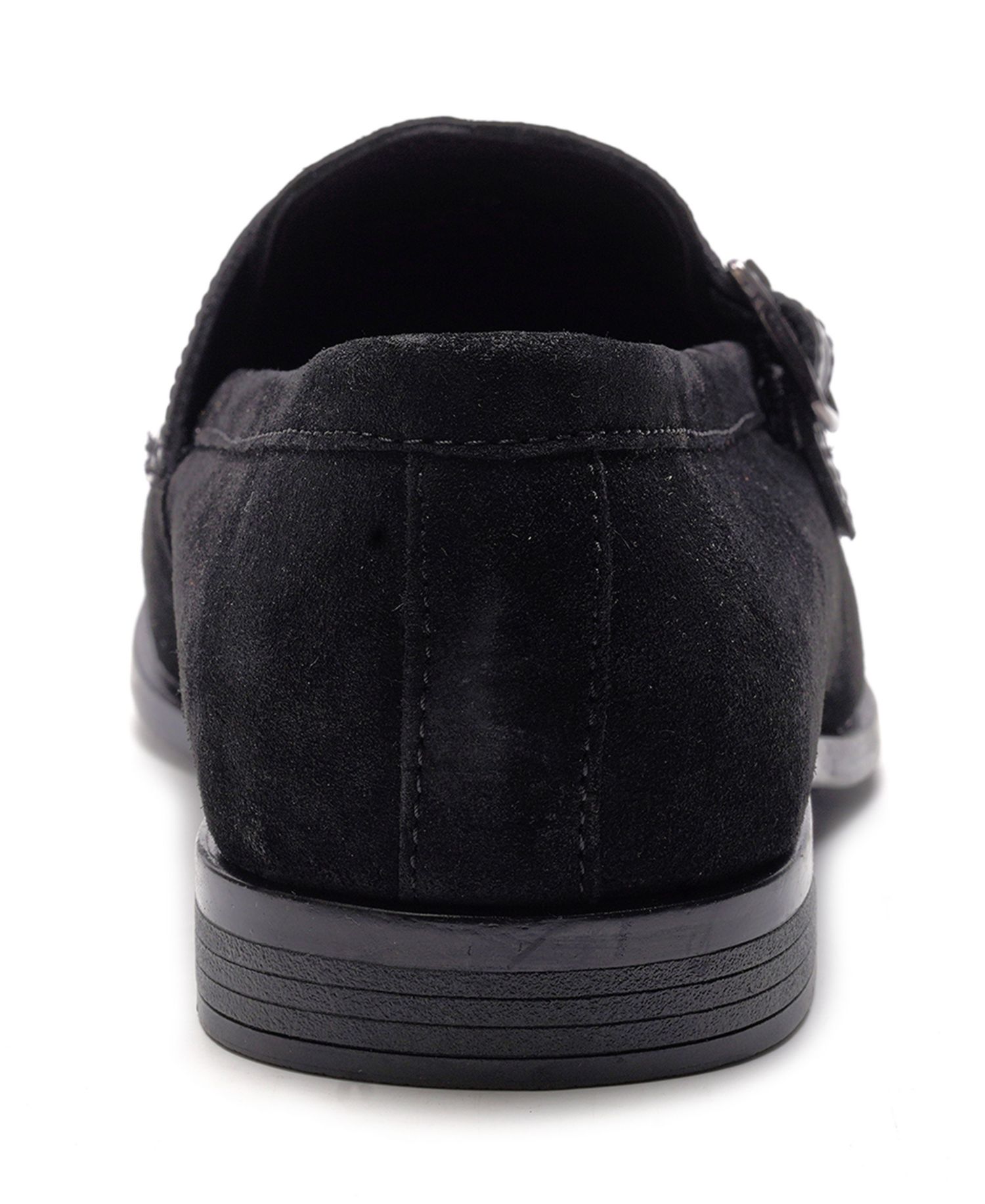 Men's Virtuoso Twin Buckle Strap Round-Toe Loafers