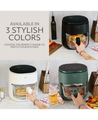 5QT Digital Glass Air Fryer - Self-Cleaning, Digital Touch Screen, Healthier Frying, Watch Your Food Cook