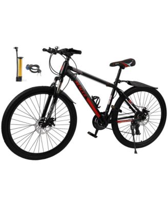 27.5-Inch 27-Speed Mountain Bike for Adults with Dual Disc Brakes & Suspension Fork for Modern Adventure