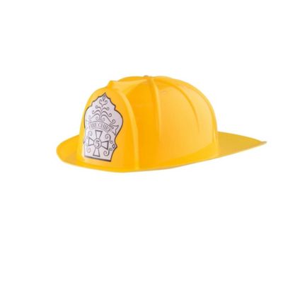 Yellow Fire Fighter Helmet - Kids