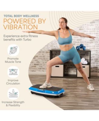 Vibration Plate Machine with Magnetic Acupoints – Whole Body Vibration Plate for Exercise, Recovery, Circulation & Muscle Toning
