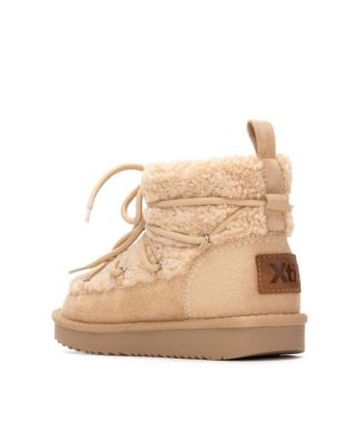 Women's Suede Comfort Ankle Booties By XTI