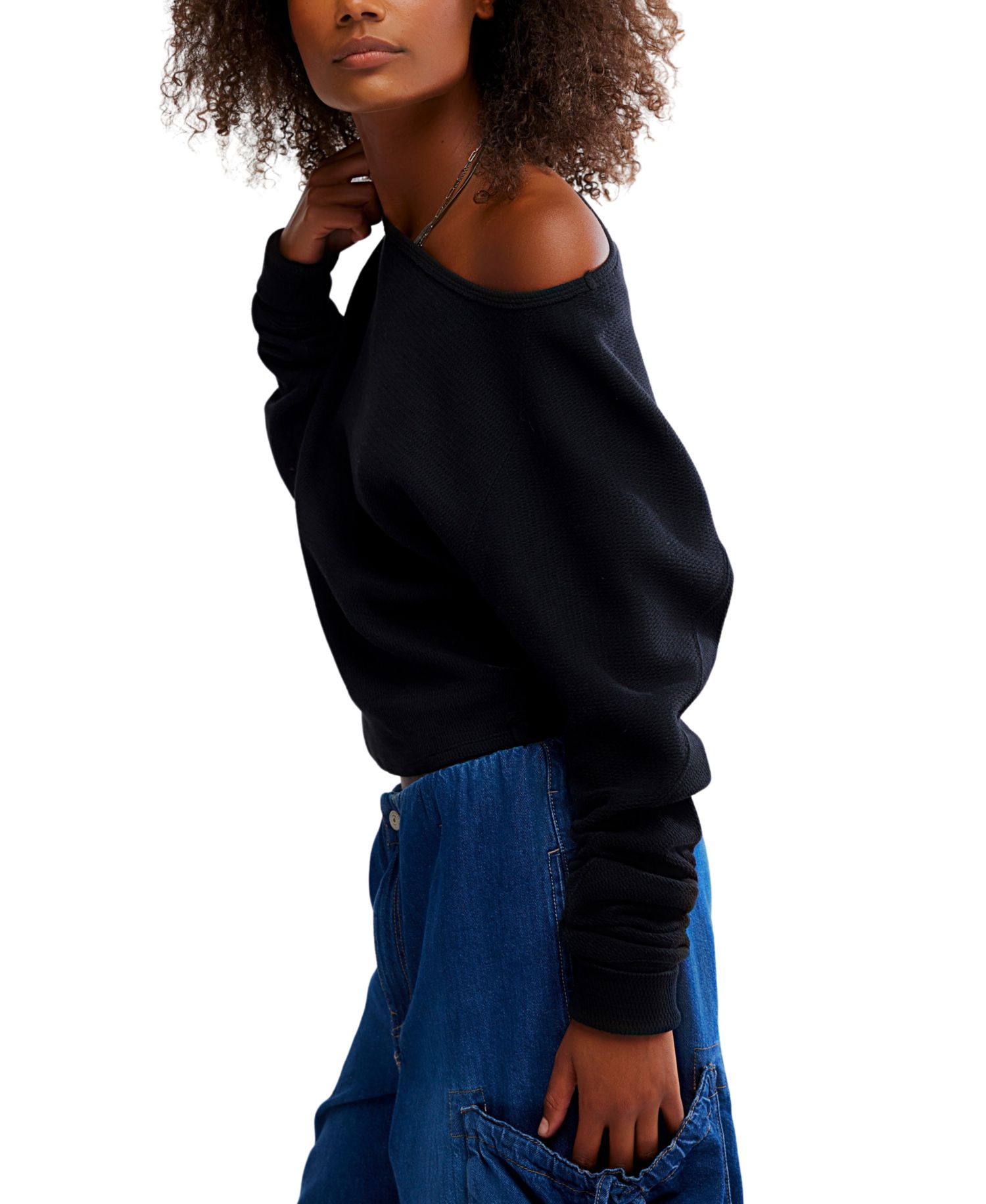 Women's Jess Asymmetric Long-Sleeve Top