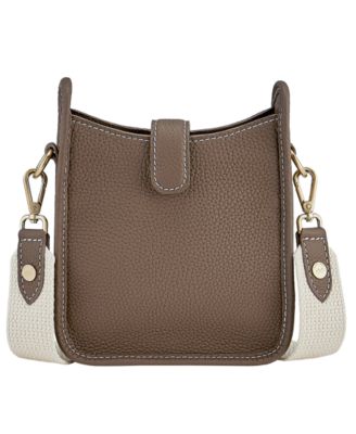 Ellie Pebble Leather Crossbody Bag