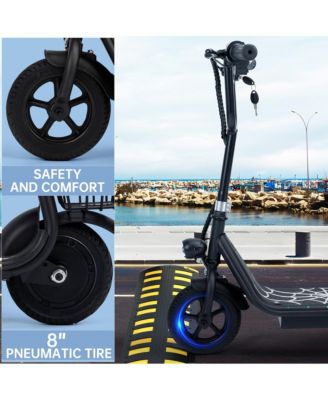 8-Inch Kids Electric Scooter with 11 MPH, 12-Mile Range & 3 Speed Modes, Parent-Approved