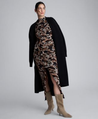 Women's Long-Sleeve Cardigan Sweater