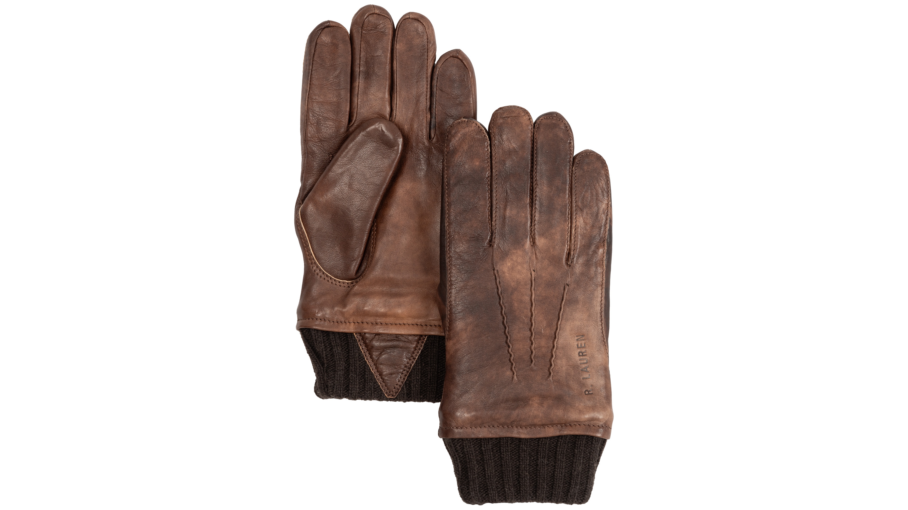 Polo Ralph Lauren Men's Knit Cuff Flight Gloves