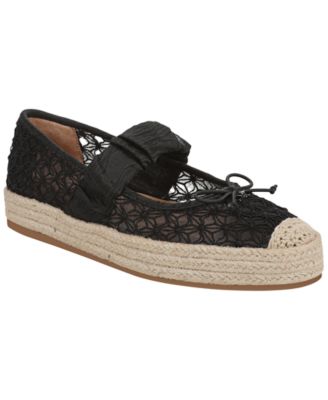 Women's Lillie Mesh Mary-Jane Espadrille Flats
