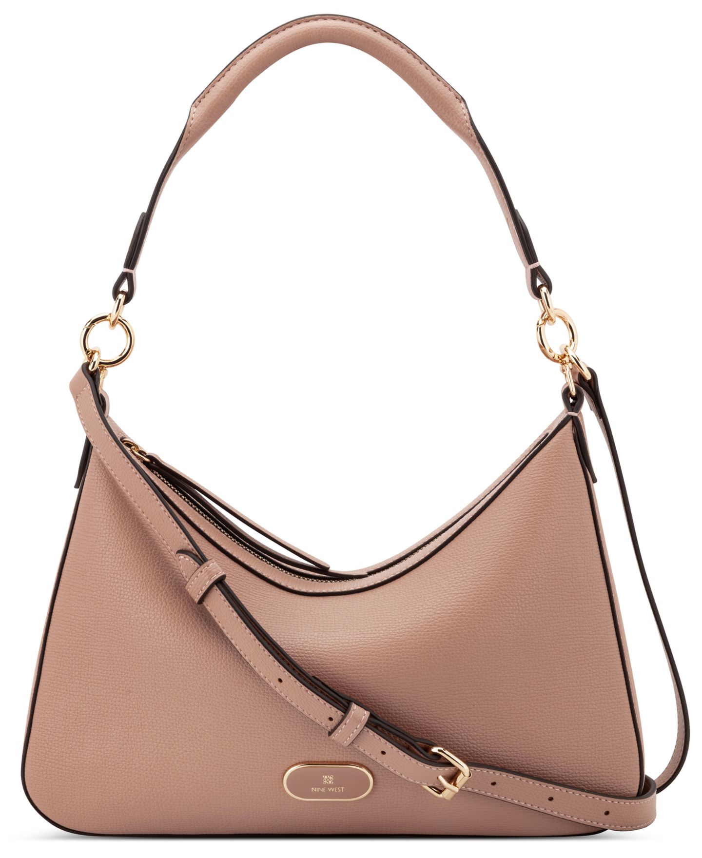 Женская сумка Nine West Claramae Convertible Medium Shoulder, цвет: Blushing — фото 1