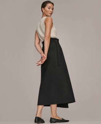 Women's Sleeveless V-Neck Loop Stitch Sweater Vest