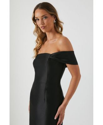 Women's Honoured Twill Bardot Maxi Dress