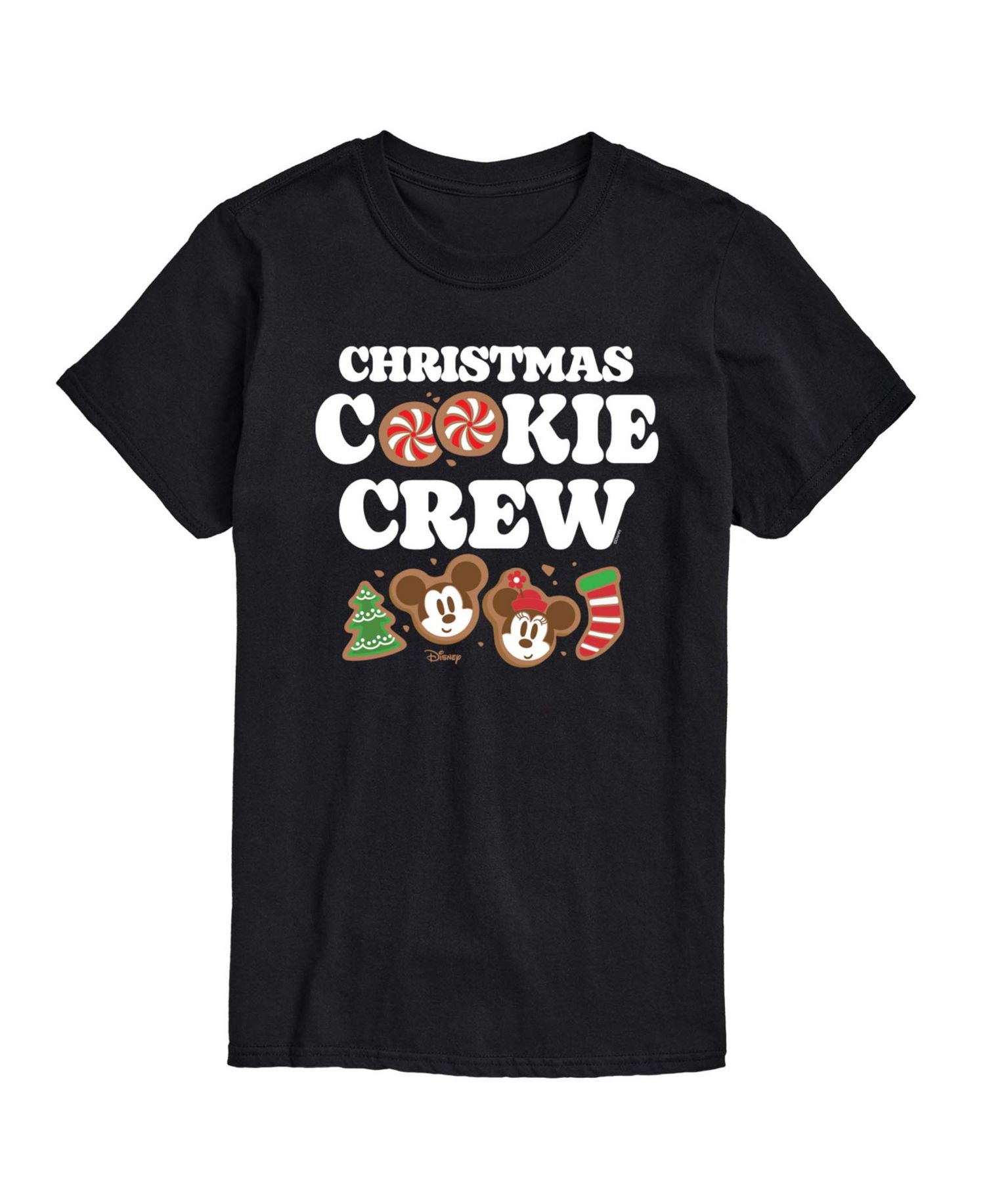 Men's Disney Christmas Cookie Crew Short-Sleeve Graphic T-Shirt