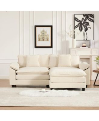  Cloud Couch: Ultimate Comfort Chenille Sofa with Ergonomic Support