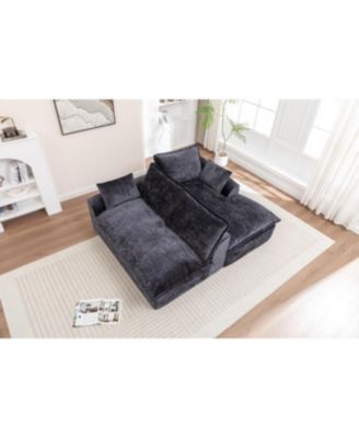 Streamdale 103" Cloud Sectional Couch with L-Shape Chaise, Modern Modular Sofa