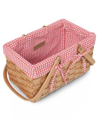 Farmhouse Basket with Gourmet Gift Pack, 7 Piece
