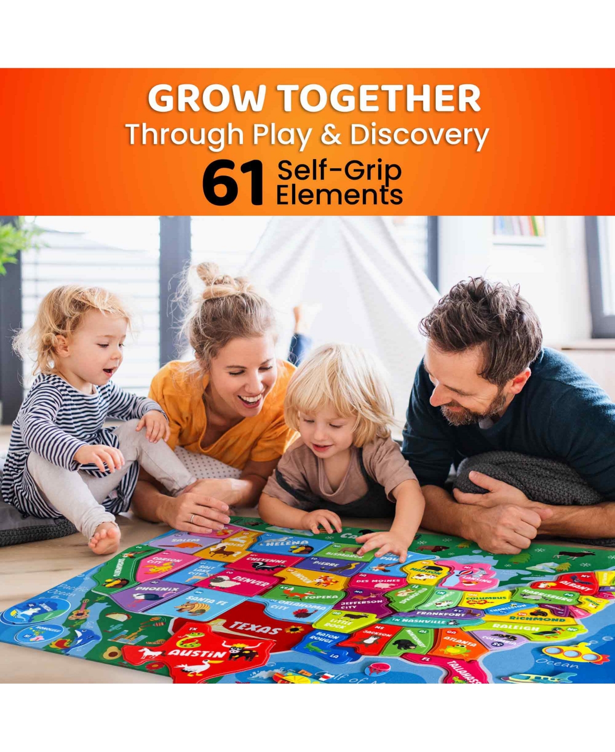 Quokka Space Felt Board for Kids 3-5 Years Old - Social Emotional Preschool Learning Activities