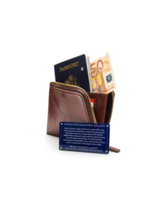 Men's Dolce Zip Passport Euro Wallet - RFID