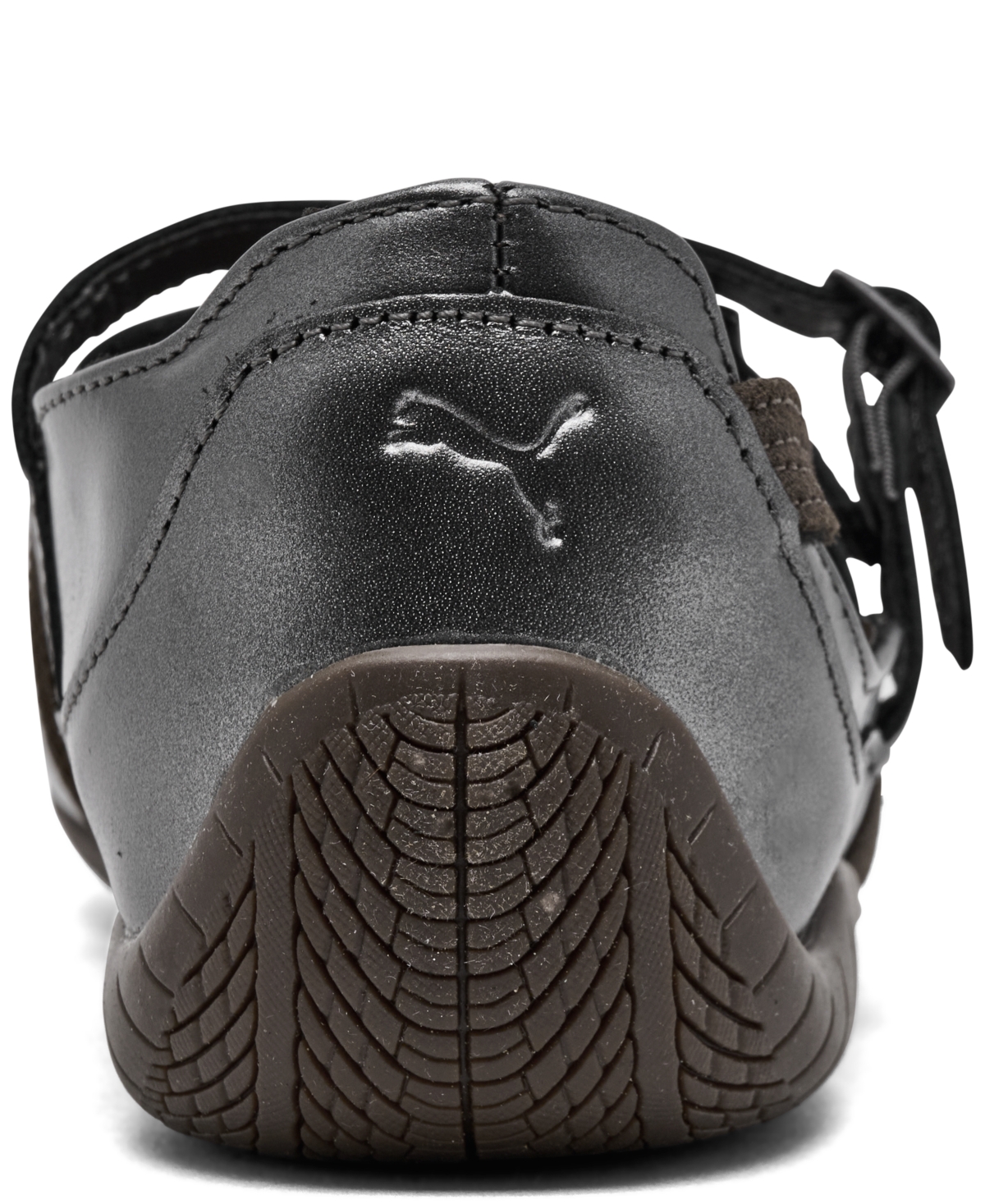 Puma Women's Speedboat Ballet Lux Mary Jane Casual Shoes From Finish Line In Silver