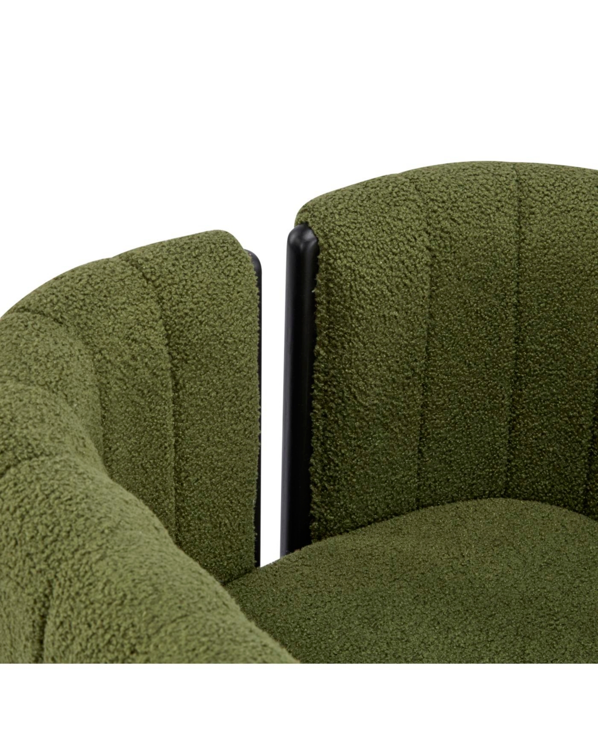 Streamdale Dining Chairs Set of 2, Modern Seating with Rubber Wood Frame