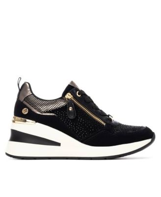 Women's Suede Wedge Sneakers By XTI