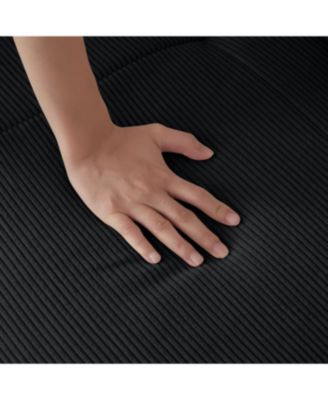 Streamdale Modern L-Shaped Corduroy Sectional Sofa with Movable Ottoman