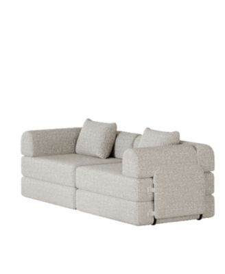 Streamdale 72.4" Convertible Sofa Bed with Storage Pockets and Cushions