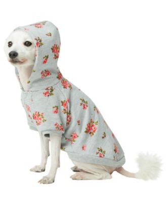 French Terry Knit English Rose Dog Sweatshirt and Hoodie