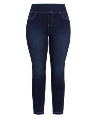 Women's Butter Denim Pull-On High Rise Jean
