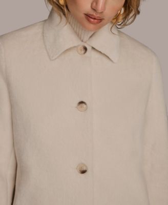 Women's Button Front Maxi Coat