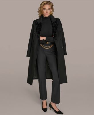 Women's Double-Breasted Reefer Coat
