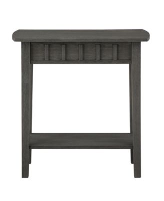 24" Dennis Rubberwood End Table