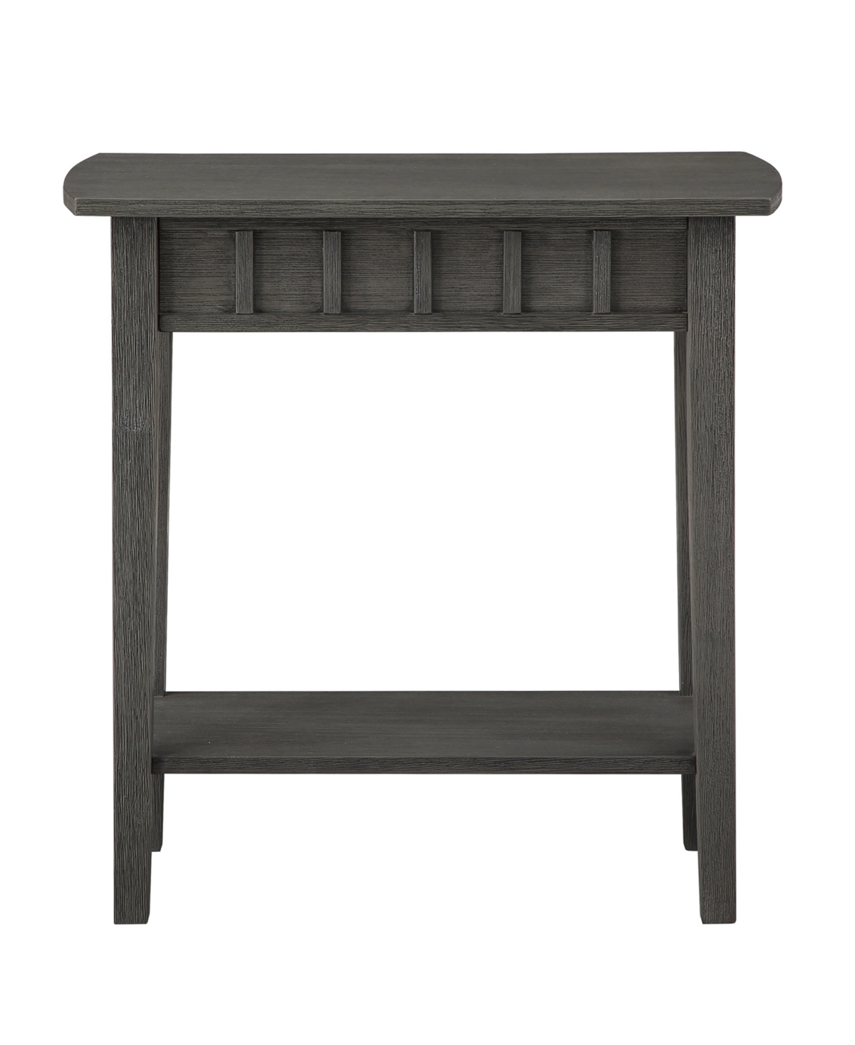 Convenience Concepts 24" Dennis Rubberwood End Table