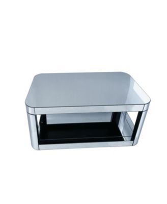 Baked curved mirror Coffee Table for Living Room